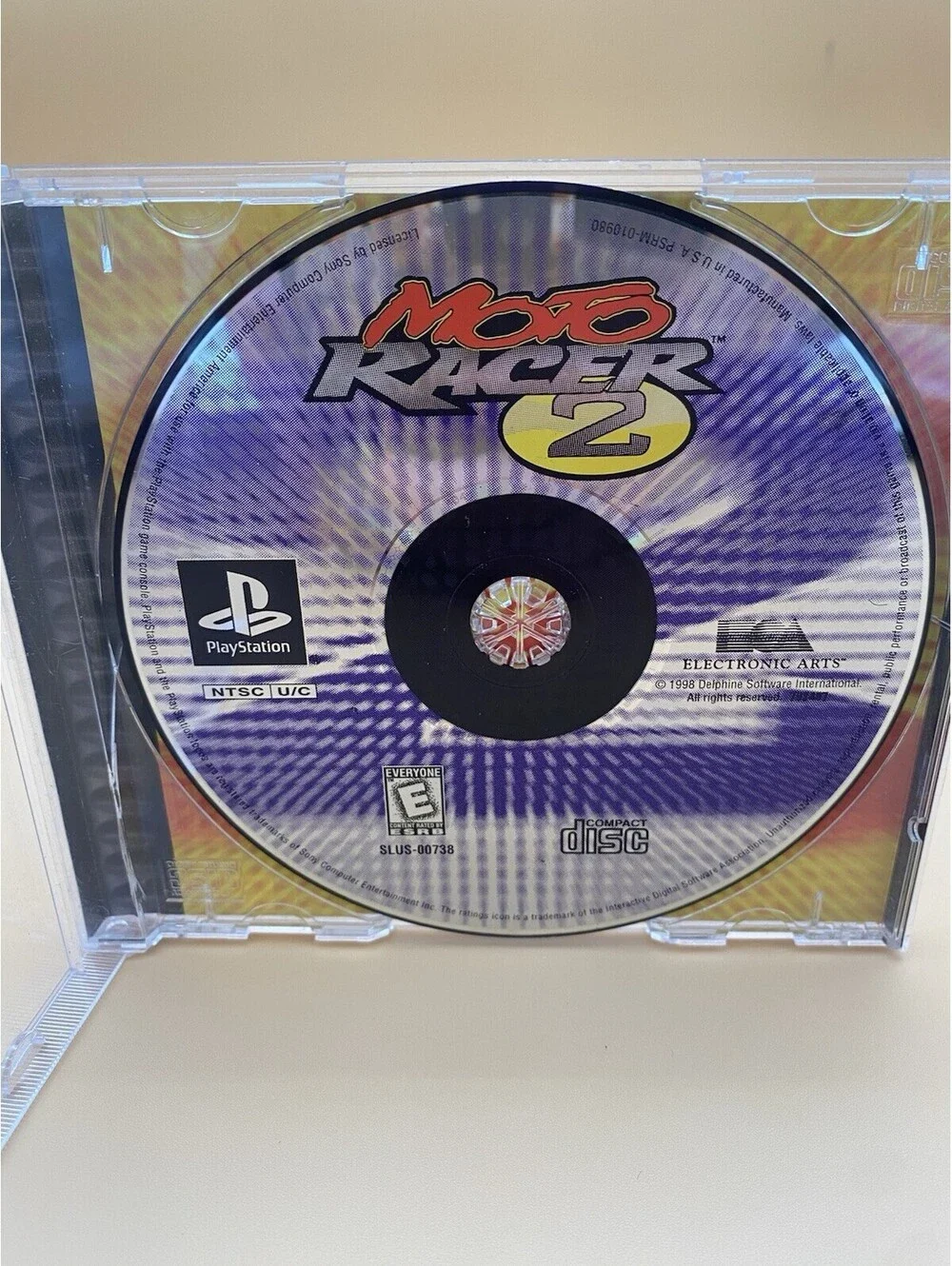 Moto Racer 2 PlayStation 1 Video Game - 1998 EA